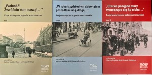 Trylogia esejów historycznych o getcie warszawskim